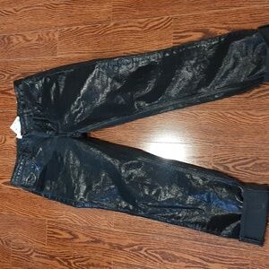 Zara Black Straight Leg Jeans